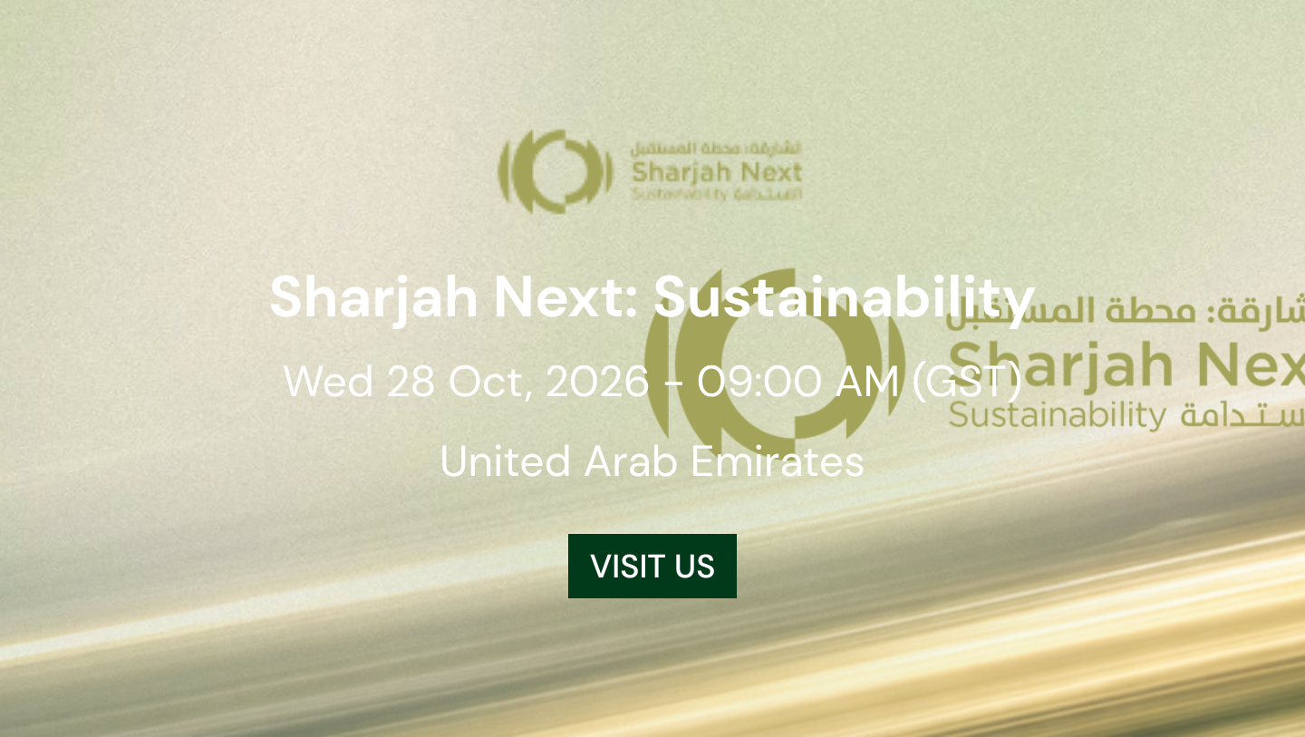 Sharjah Next 2026: Sustainability
